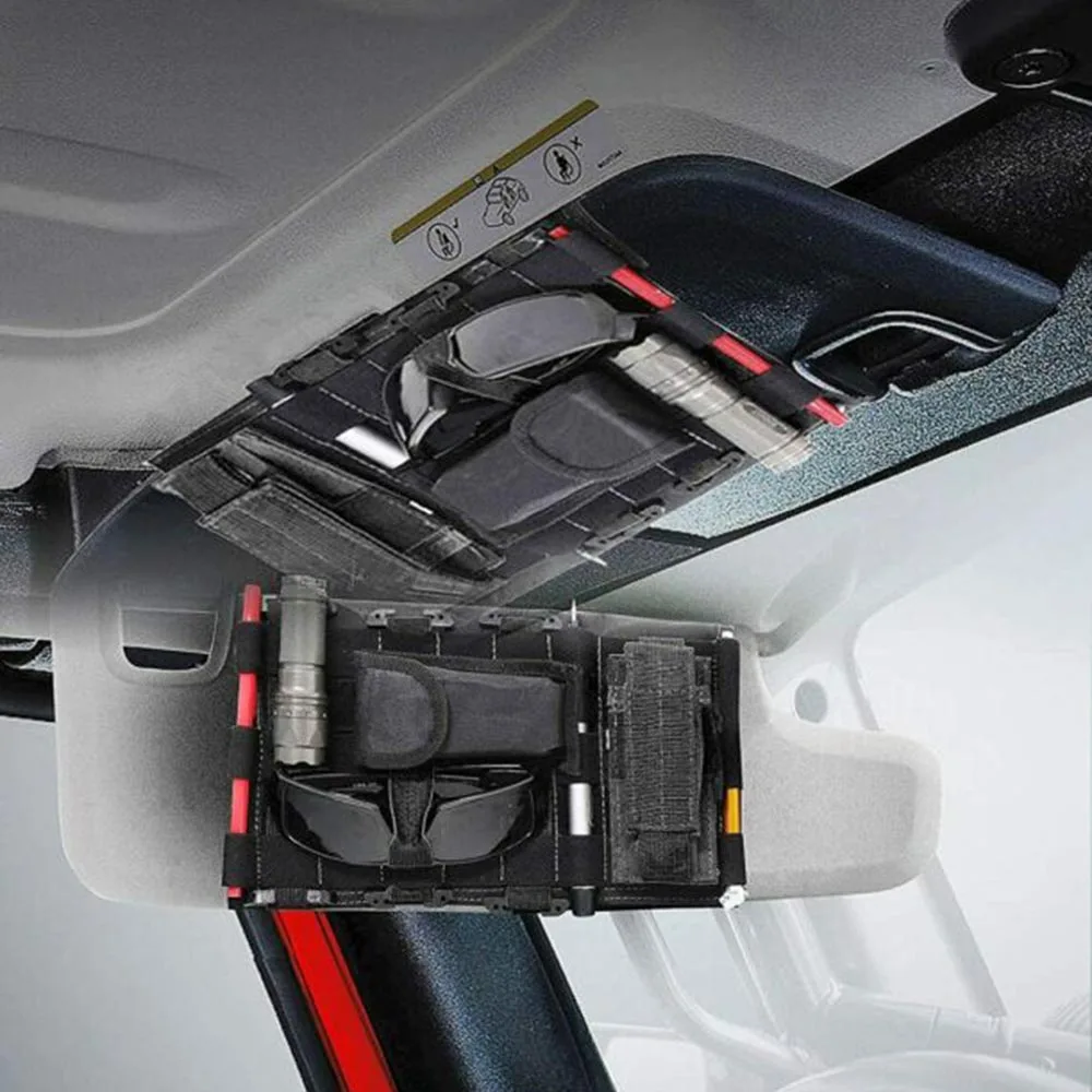 

Cover Visor Storage Front Organizer Storage Visor Duable Reliable Newest