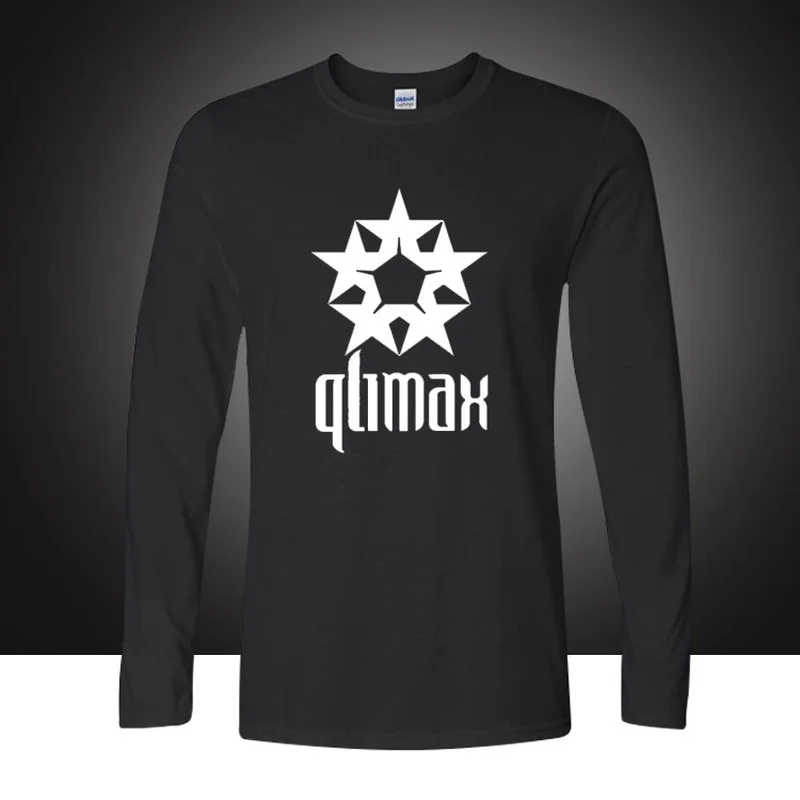 2021 Qlimax рок группы дизайнерская футболка Мужская хлопковая с принтом