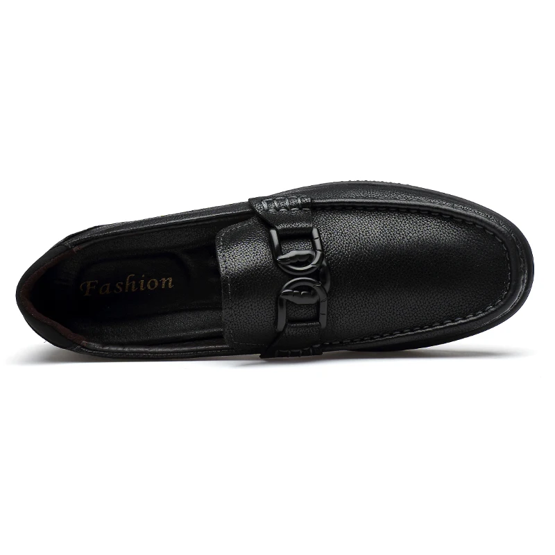 CLAXNEO Man Leather Shoes Slip on Summer Autumn Male Moccasins Design Boat Shoe Genuine Leather clax Man Loafers Big Size