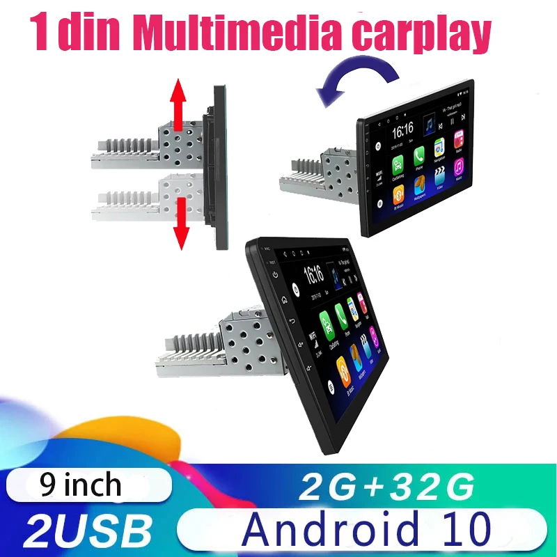 

Автомобильный мультимедийный плеер carplay DSP AM, мультимедийная система на Android 10, с четырехъядерным процессором, GPS, Wi-Fi, Bluetooth, Типоразмер 1DIN, 9 д...