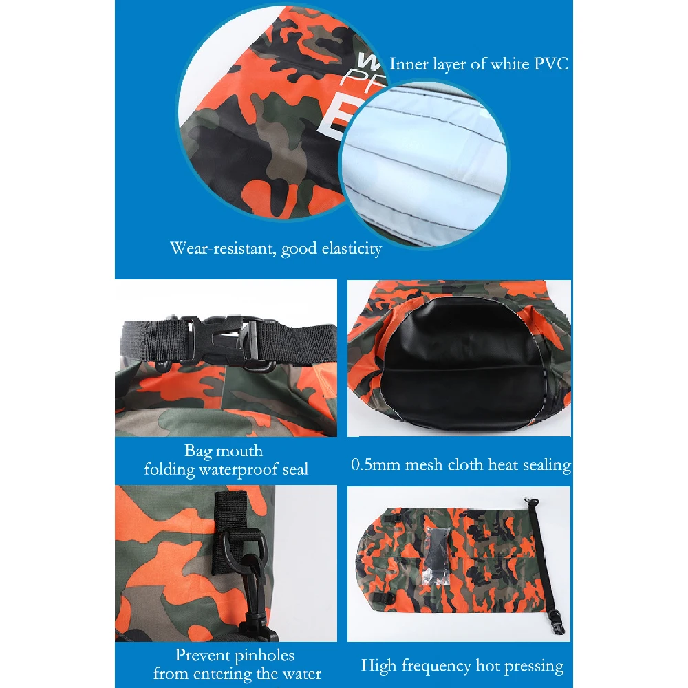 2L 5L 10L 20L сумки для плавания водонепроницаемые сверхлегкие спортивные