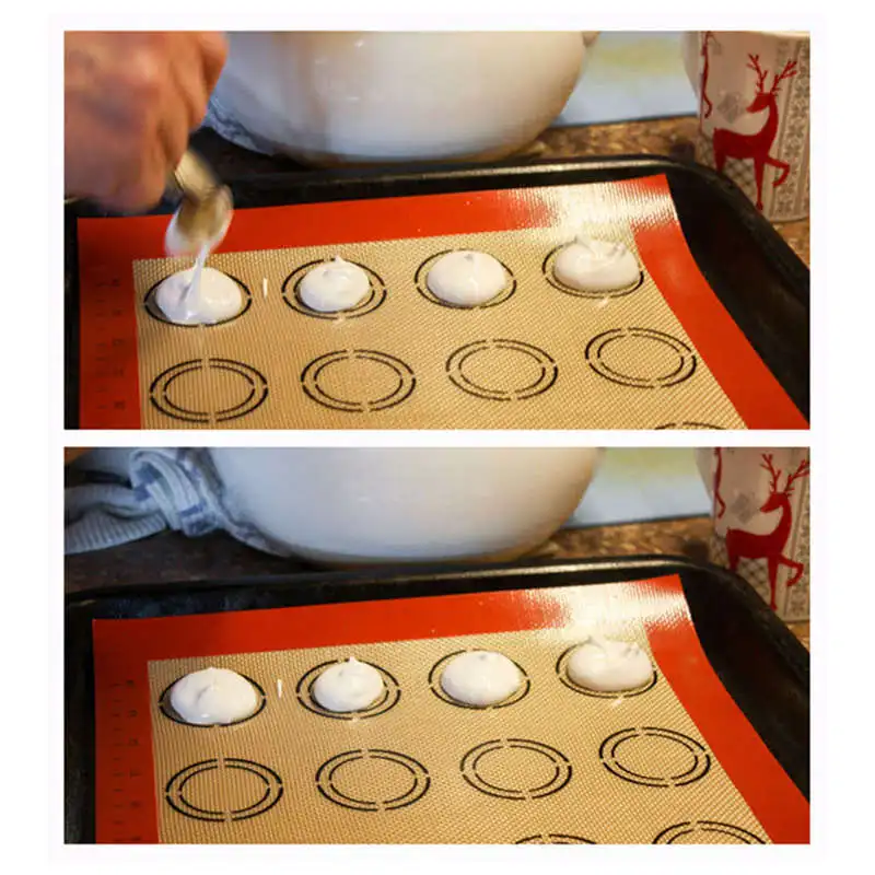 Лидер продаж антипригарный силиконовый коврик для выпечки Кондитерские