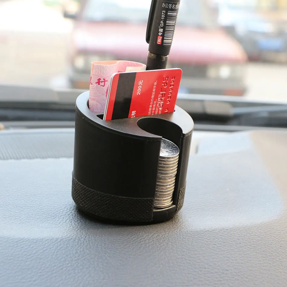 Jameo Auto Car Card Coin Cup Seat Storage Box for Volkswagen VW Polo Passat Golf Peugeot Citroen Chevrolet Cruze | Автомобили и