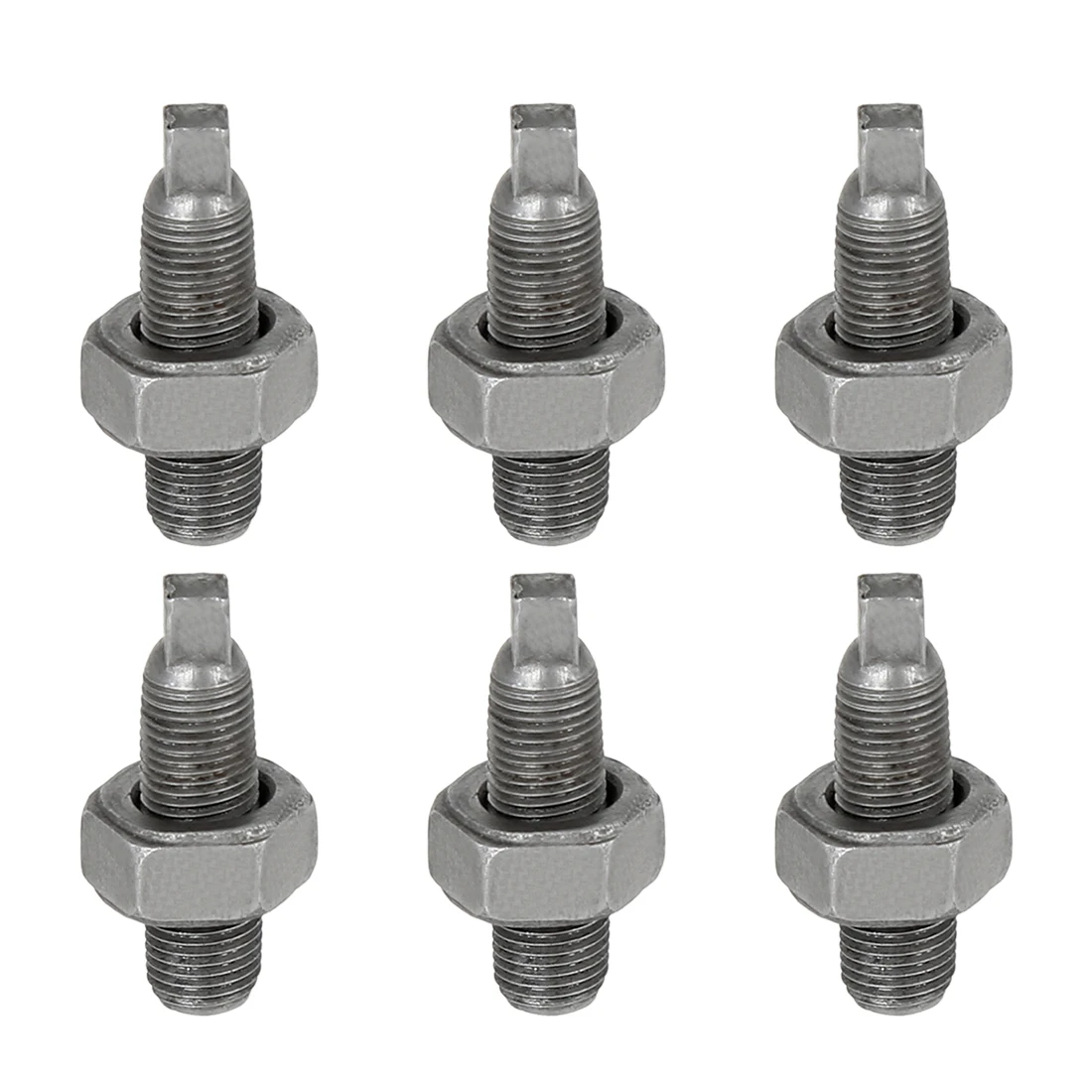 M5 алюминиевые сплавы мотоциклов клапанов регулируемые винты с гайками комплекты