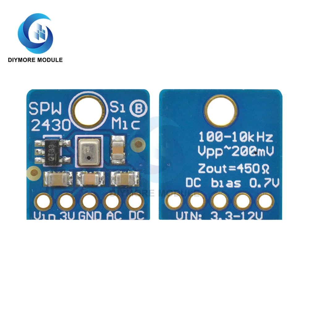 Микрофон SPW2430 MEMS модуль датчика обнаружения звука микрофон для голосовых