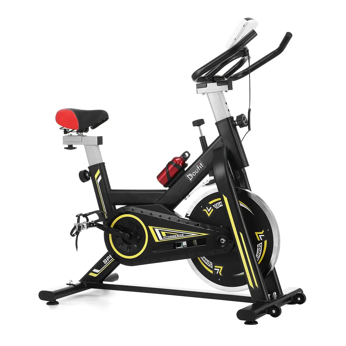 Двухместный профессиональный домашний велотренажер бытовые с ЖК экраном для