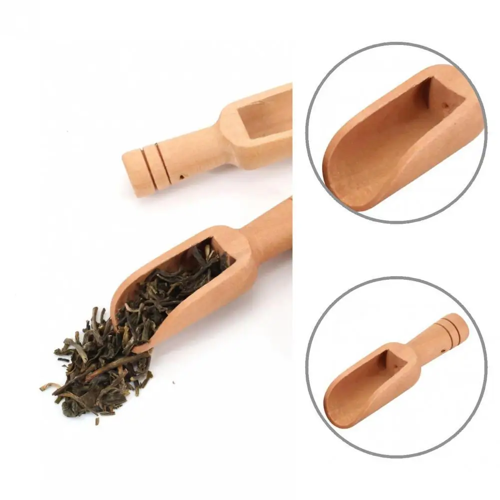 

Fine Workmanship Lightweight Flour Spoon Wooden Handle Kitchen Accessories for Kitchen