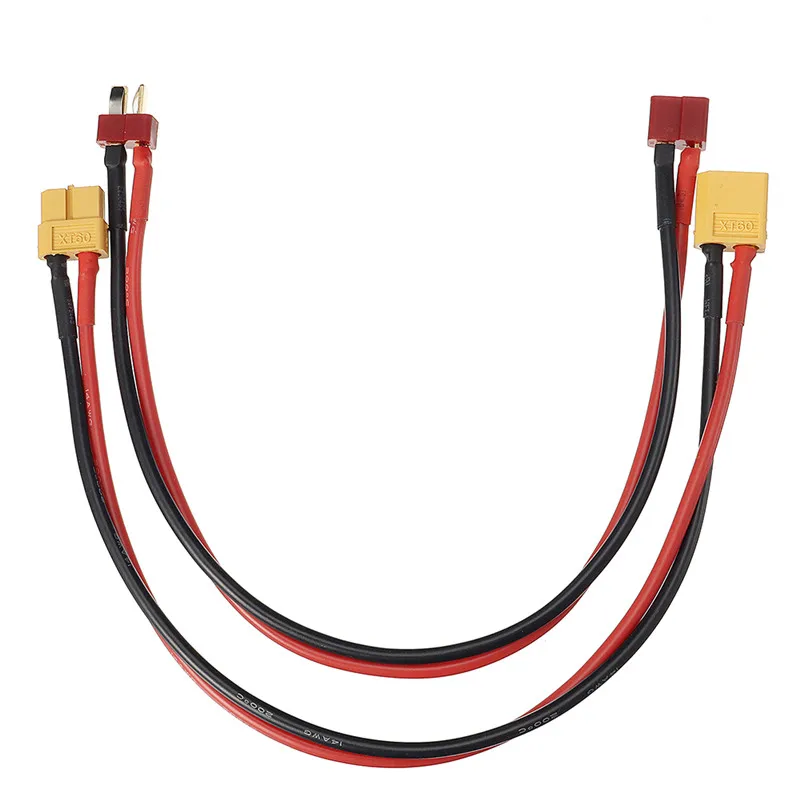 14AWG 300 мм T/XT60 штекер зарядный провод адаптер Удлинительный кабель для Lipo