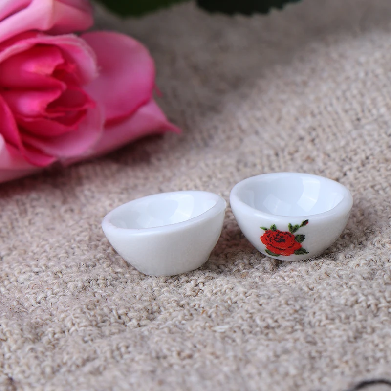 Милая миниатюрная миска на петух в масштабе 1:12 для кукольного домика детские