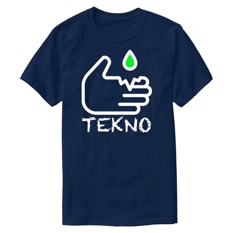 Повседневная мужская футболка Tekno Acid Soundsystem Tribal 23 Бесплатные вечерние мужские