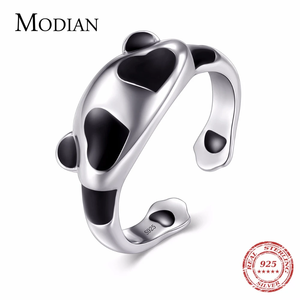 Modian Новый Восточный элемент однотонные 925 оригинальная подвеска панда из