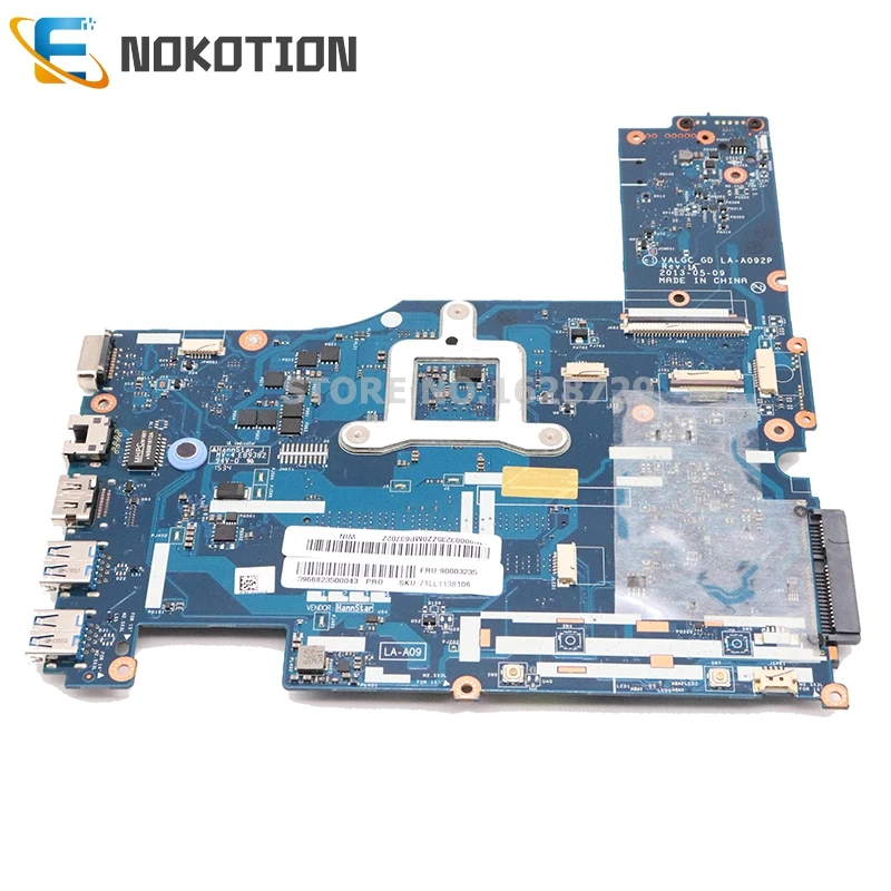 Материнская плата NOKOTION для ноутбука Lenovo G505S разъем FS1 DDR3 90003237 VALGC_GD системная