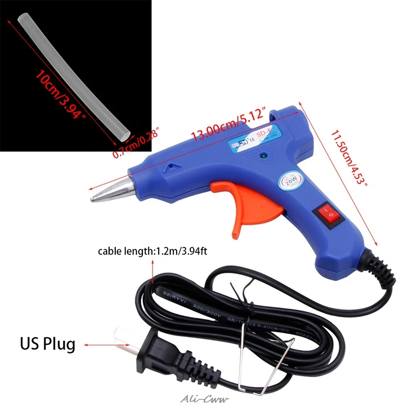 Клеевой пистолет 20 Вт 50 шт. | Инструменты