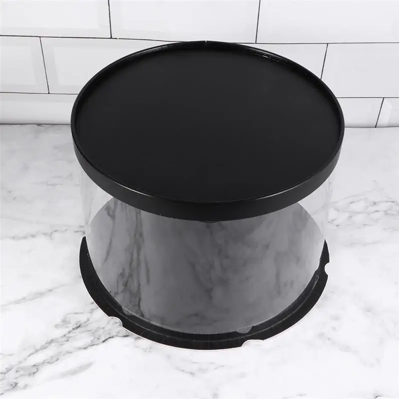 1 шт. Пластик кекс упаковка коробка для торта купол контейнеры Свадебная