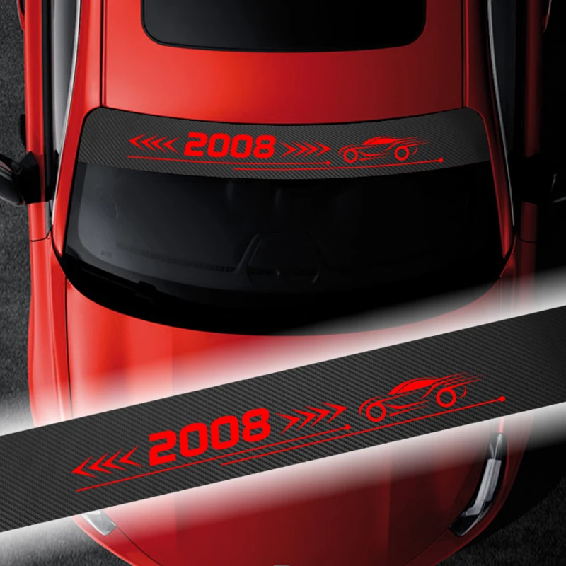 2008 см x 20 автомобильный Стайлинг автомобильные наклейки s для Peugeot авто лобовое