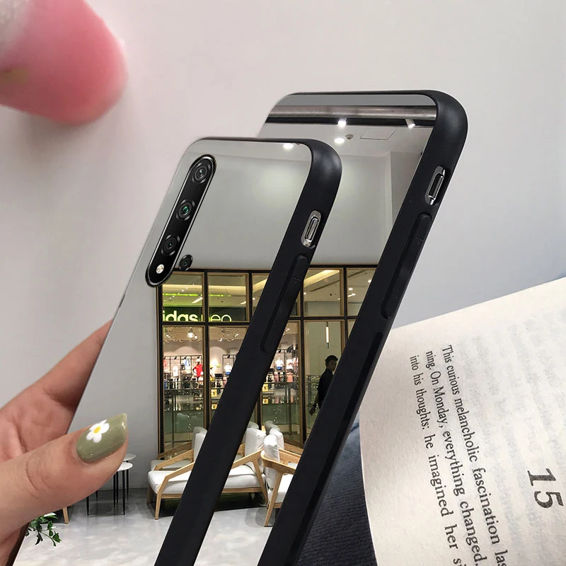 Роскошный чехол LOVECOM с зеркалом для телефона Huawei P40 P30 P20 Lite Mate 30 20 Pro NOVA 6 6SE макияжа