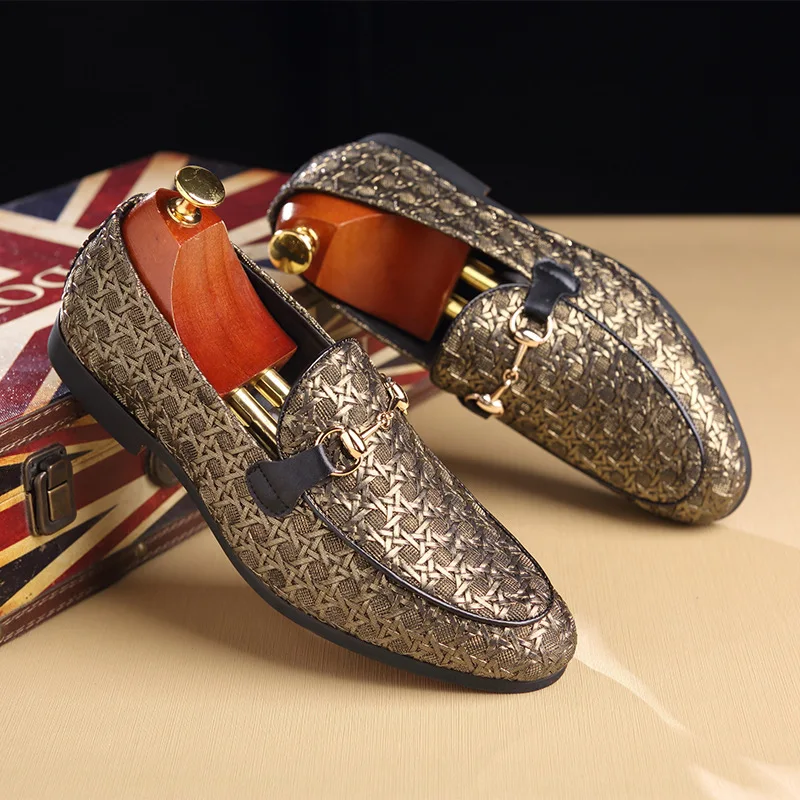 Лоферы мужские в стиле ретро роскошные брендовые удобные мягкие однотонные