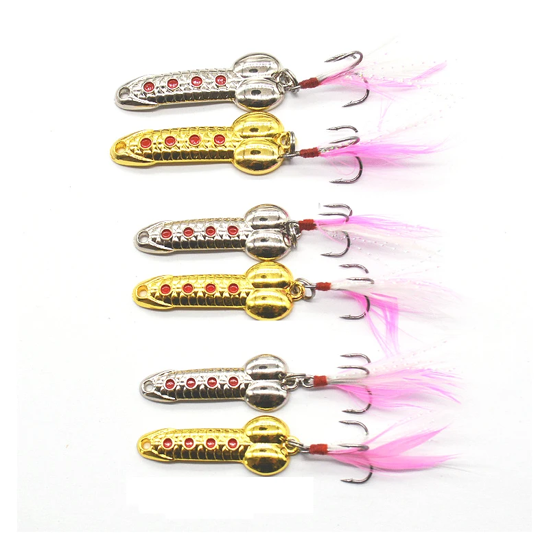 BESTMOVE новинка металлическая блесна ложка приманка Рыболовный набор Pesca Isca