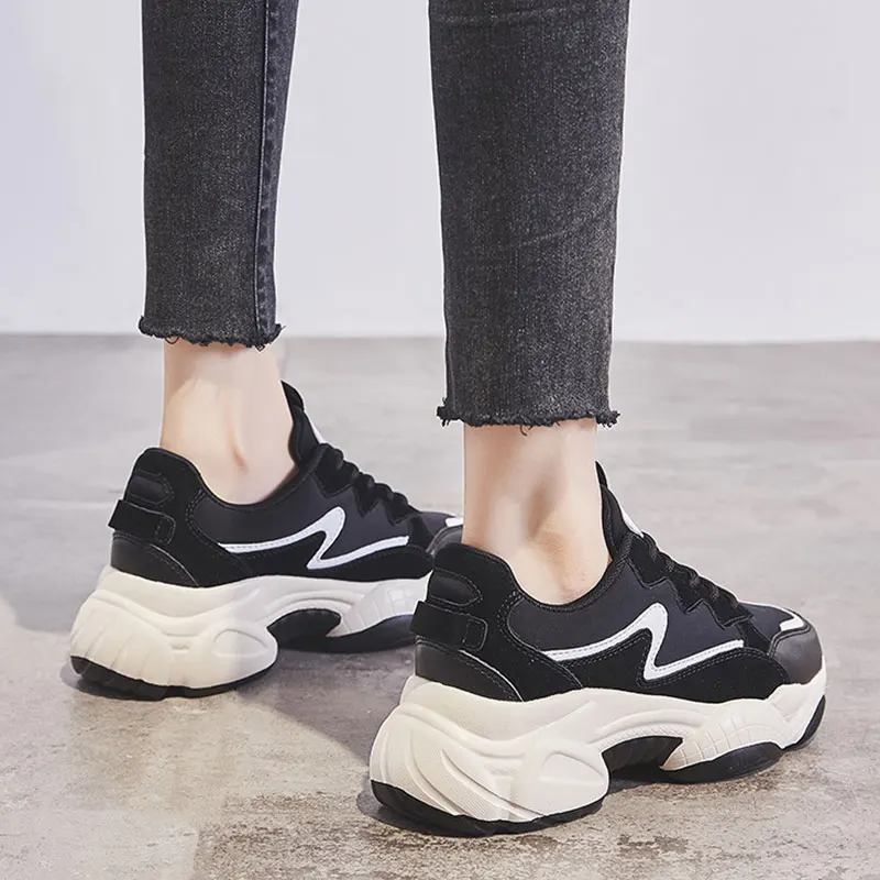 TKN/2019 женские кроссовки Женская легкая дышащая обувь на платформе chaussures femme