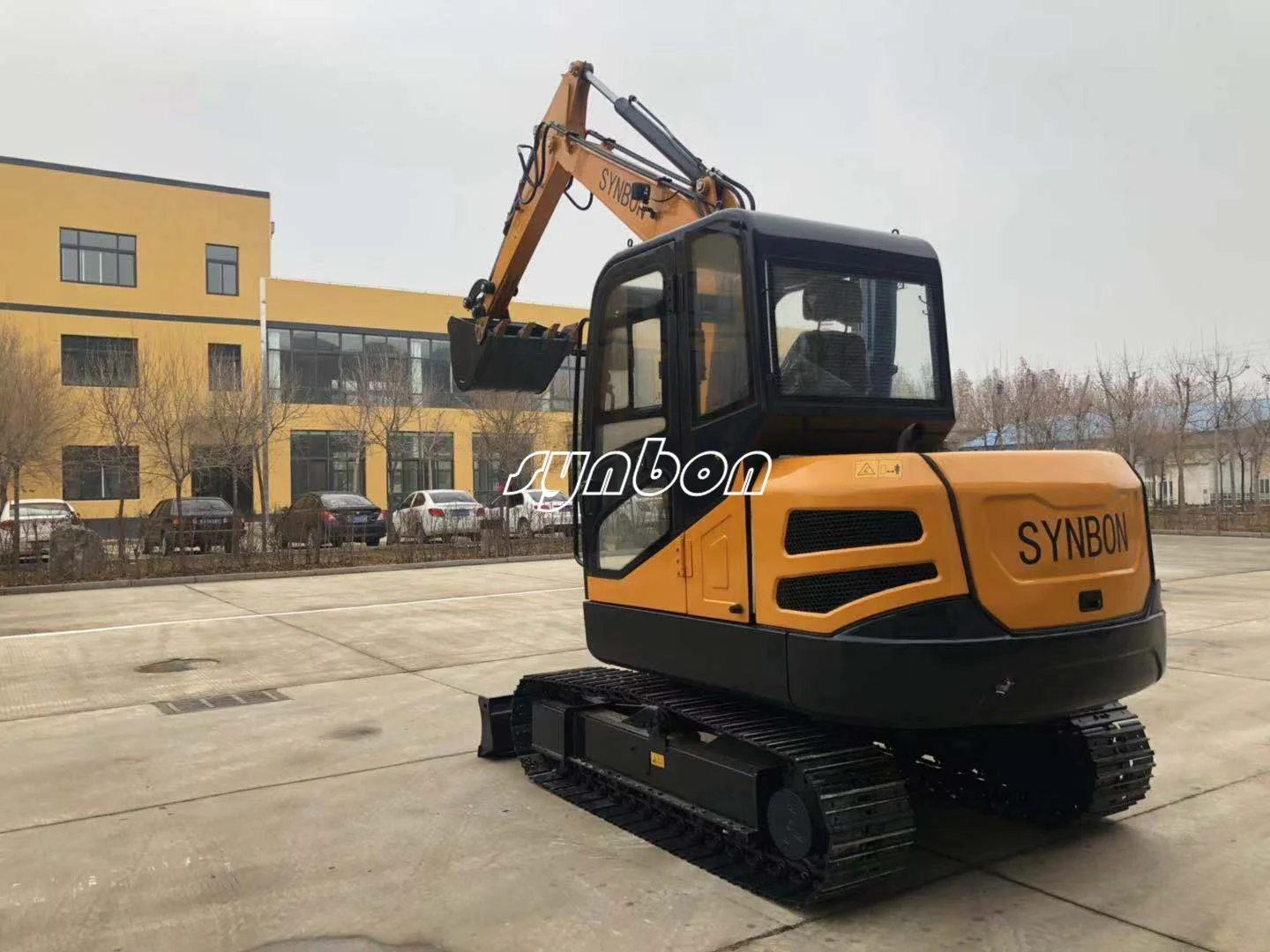 

Excavadora sobre orugas, sistema hidrulico para construccin de granja, SY607