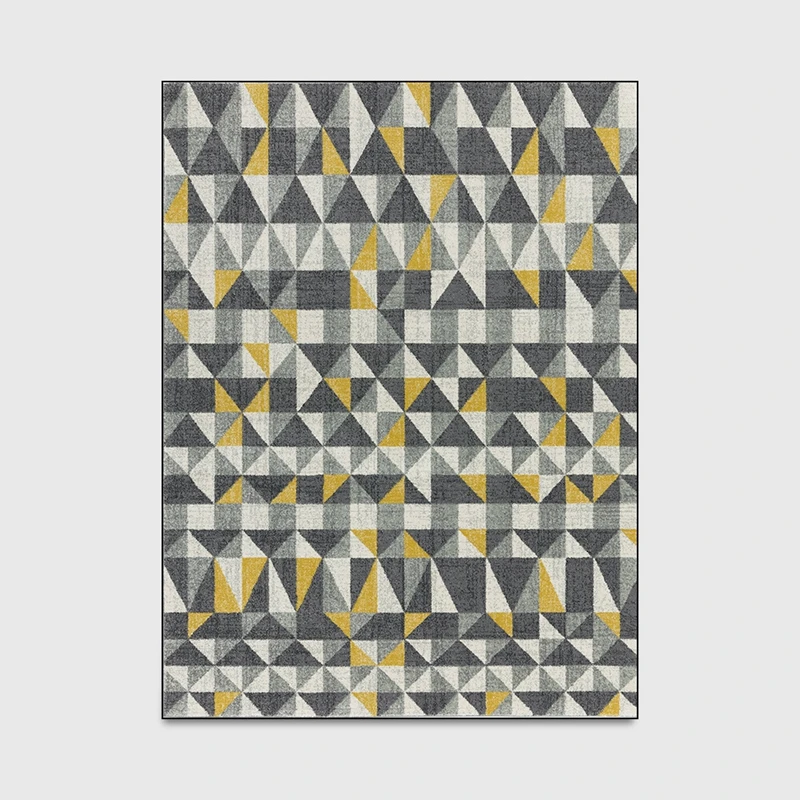 Скандинавский желтый серый Фотофон ковер диван для гостиной простой домашний