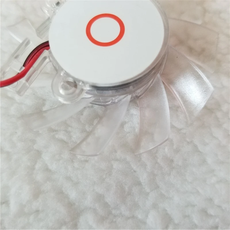 Новый 6 5 см мини вентилятор с прозрачными листьями Универсальный бесшумный для