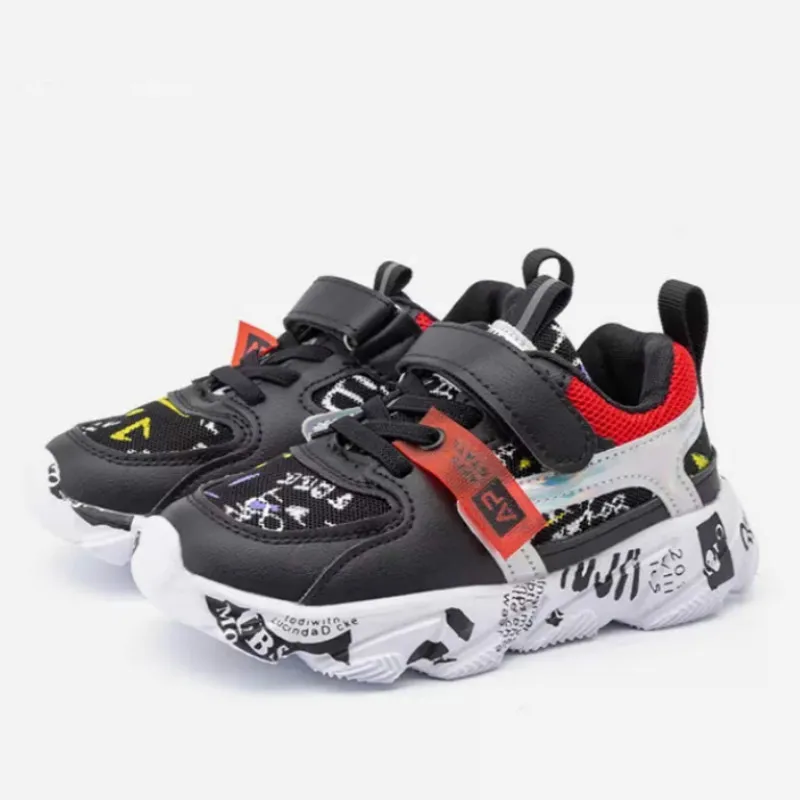 Весенне-Осенняя детская обувь спортивная для мальчиков и девочек модные удобные