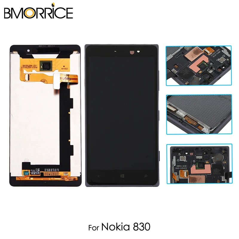 Оригинальный ЖК дисплей для Nokia 830 RM 984 5 0 ''сенсорный экран дигитайзер