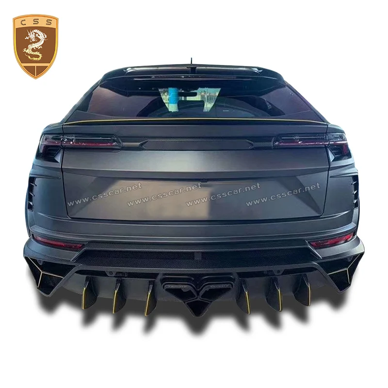 Комплект для тела URUS Dry из углеродного волокна передняя губа задний бампер