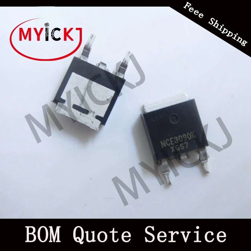 10 шт. NCE3090K TO 252 NCE P Channel расширенный режим питания MOSFET IC чип|Светодиодные чипы| |