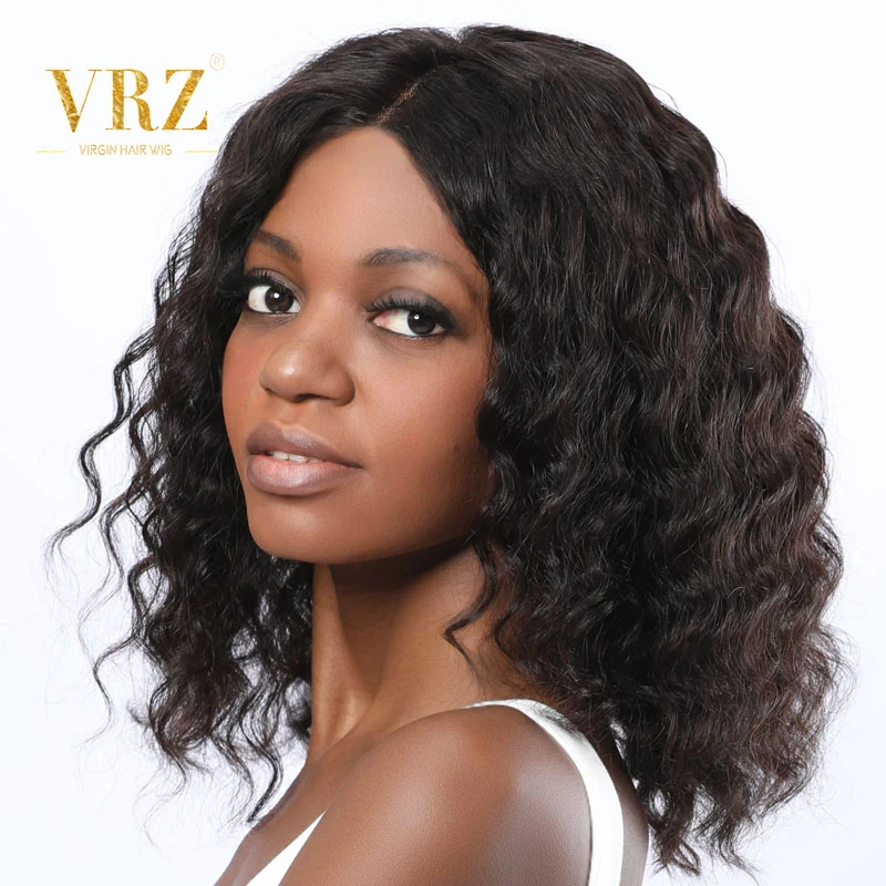 Парики из бразильских человеческих волос с волнистыми волнами 13X6 накладные