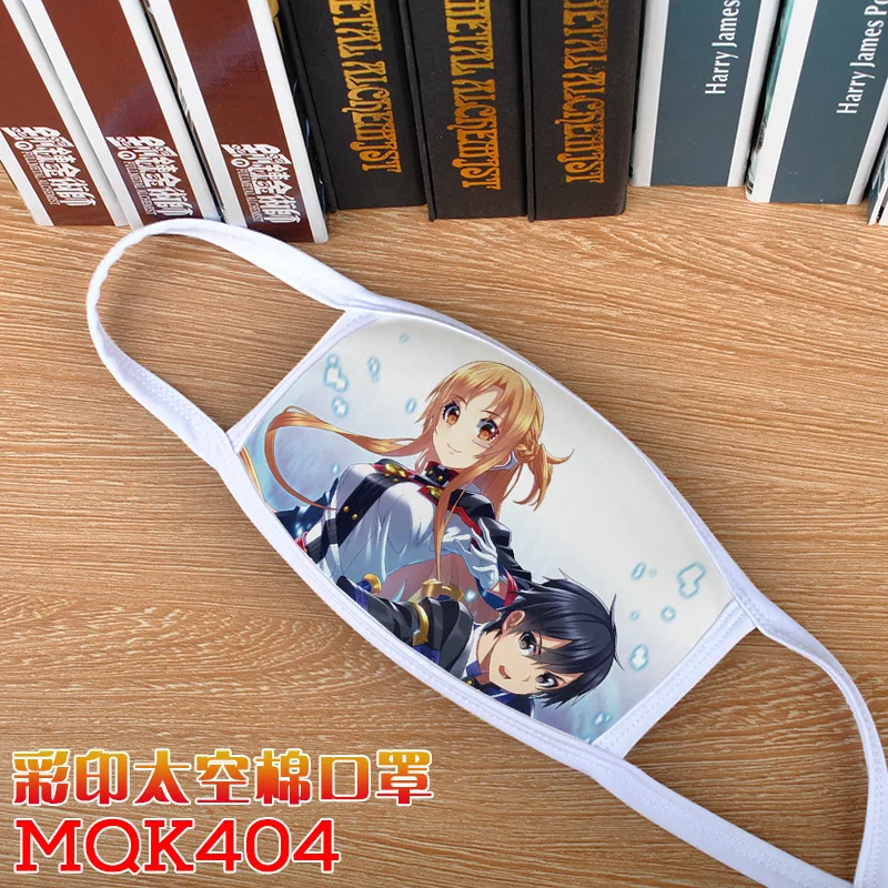 2020 аниме Danganronpa Косплей Монокума хлопковая маска Токийский Гуль канеки Кен атака
