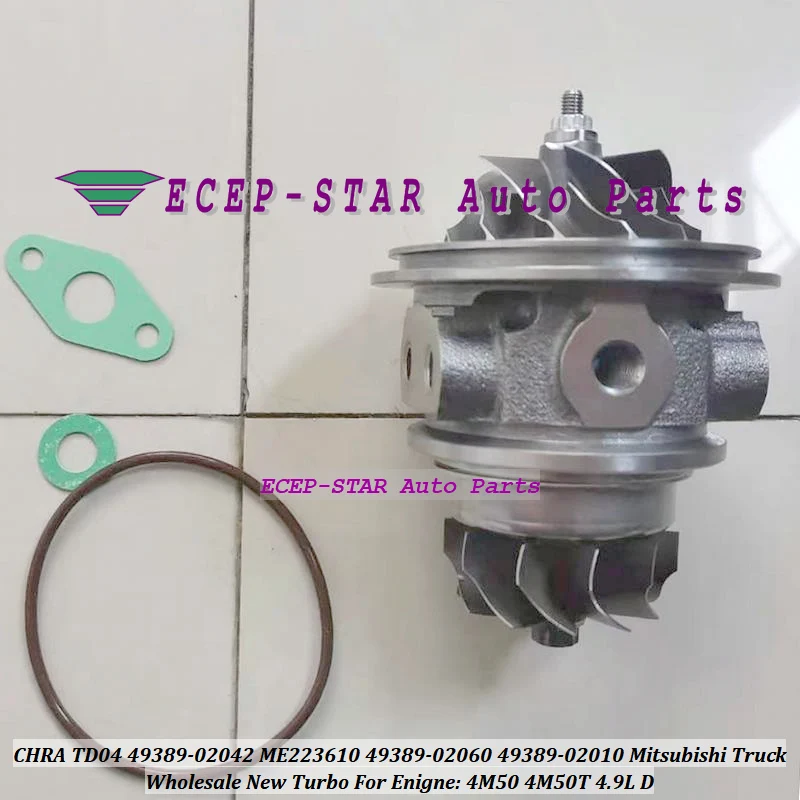 Турбокартридж CHRA TD04 49389-02060 49389-02042 ME 223610 МЭ 226939 49389 02060 02042 для грузовика Mitsubishi 4M50T 4M50