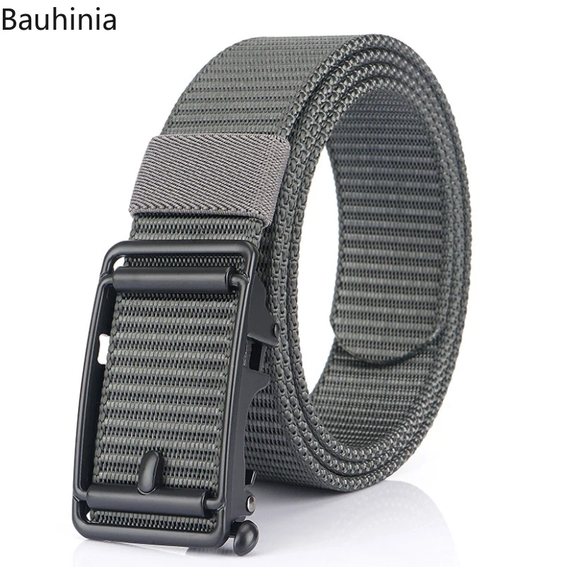 

Ремень с автоматической пряжкой мужской, 120 х3, 4 см