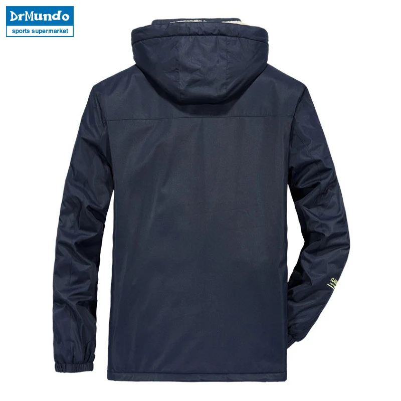 2019 Мужская водонепроницаемая куртка из флиса спортивная теплая брендовая для