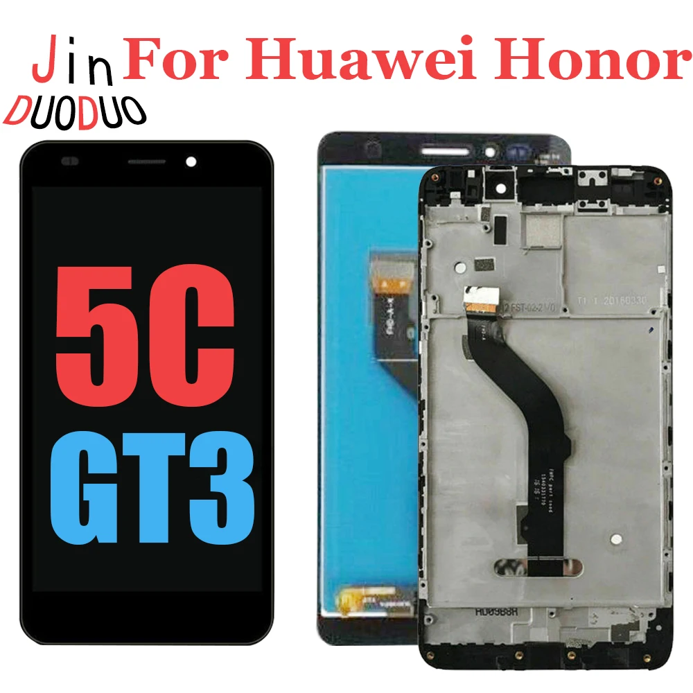 

Для Huawei Honor 5C GT3 сенсорный экран дигитайзер в сборе для Honor 7 Lite ЖК-дисплей экран Замена