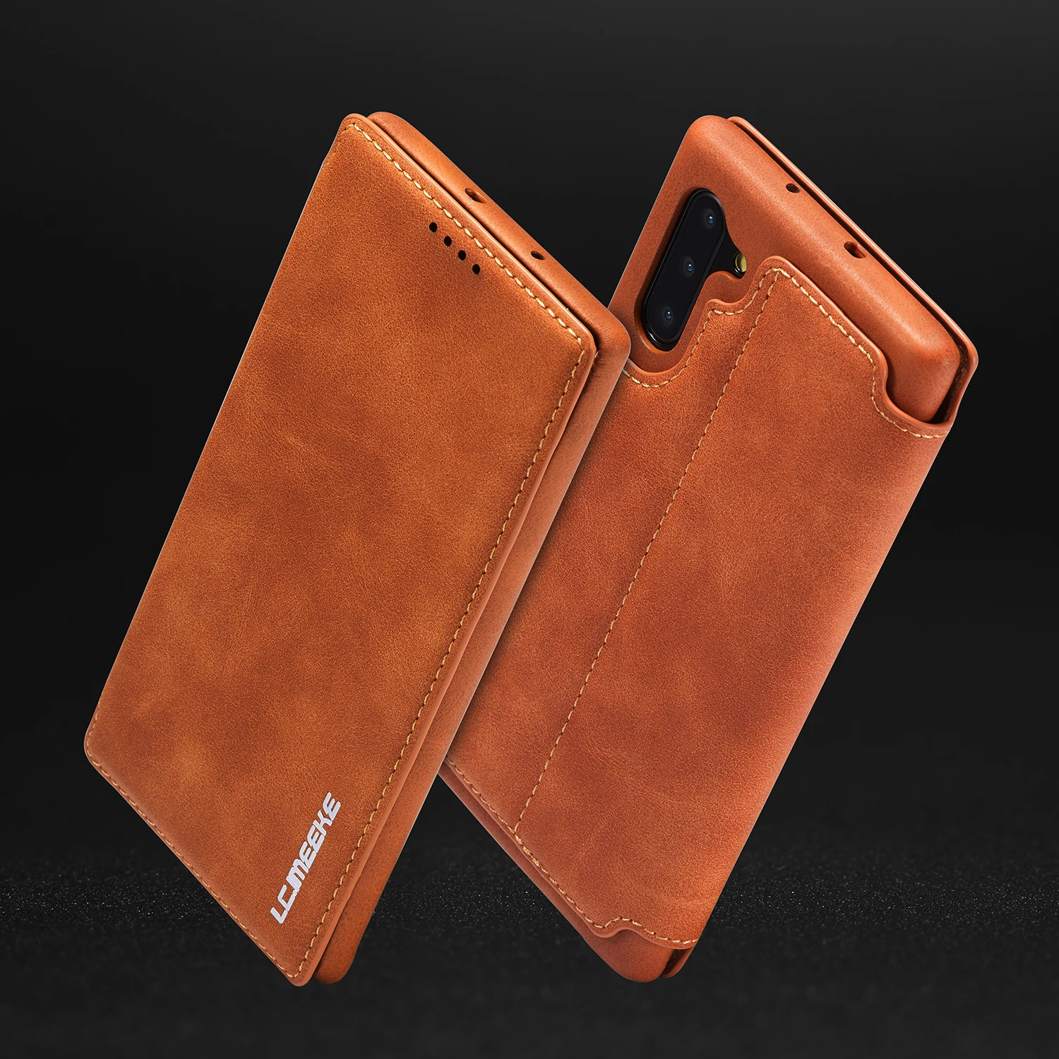 Чехол-книжка для samsung Galaxy note 10 Plus для samsung note 10 plus 9 8 S8 S9 S10 5G A20 A30 A40 A50 A70 A20E кожаный чехол