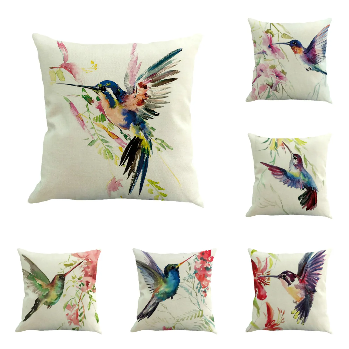 

Animal Throw Pillow Cover Cotton Linen Sofa Cushion Cover Perfect Quality Home Decoration Throw Pillow Cover Christmas Pillow