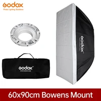 godox 24x35 60x90cm softbox soft box reflective diffuser with bowens mount for studio strobe flash light photography lighting