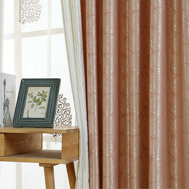 Цветочная вышивка современный минималистичный двухцветный вышитые шторы для