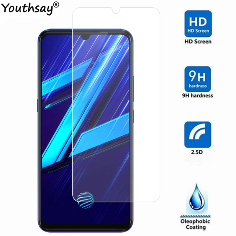 2 uds pantalla cristal Protector para Vivo Z1x de vidrio templado para Vivo Z1x de vidrio para Vivo Z1x Protector de pantalla del tel&eacute;fono Youthsay-1