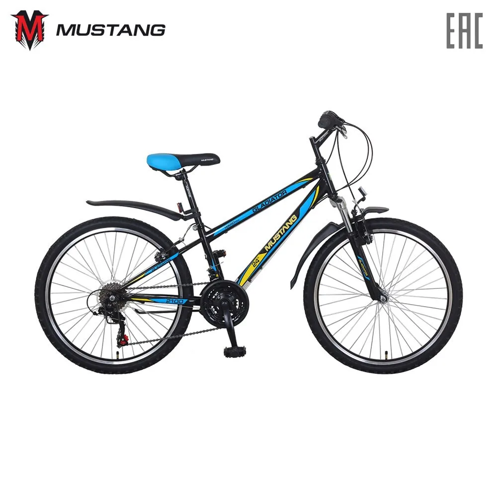 Велосипед MUSTANG подростковый MTB &quot24&quot GLADIATOR 2100 доставка от 2-х дней | Спорт и