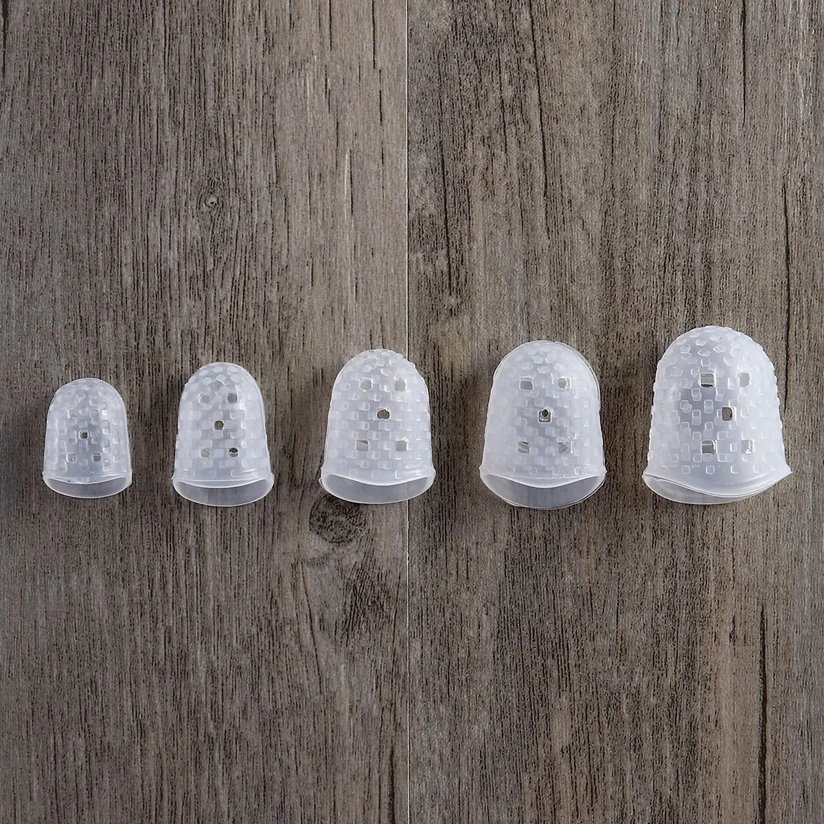 15 stücke gitarre fingertip protektoren silikon finger guards für ukulele elektrische gitarre 5 größen gitarre zubehör free g