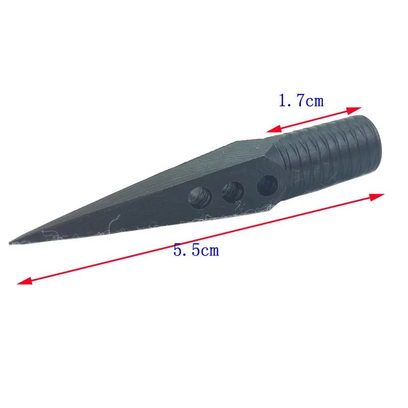 18pcs Arrowhead 170grain Broadheads Traditional pontas de flecha Hunting Archery Bow Arrow Tips 8mm Point arcos caza | Спорт и