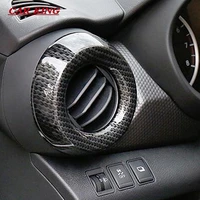 ac vent cover for nissan kicks 2017 2021 accessories air conditioning outlet protection covers trim carbon fiber car styling