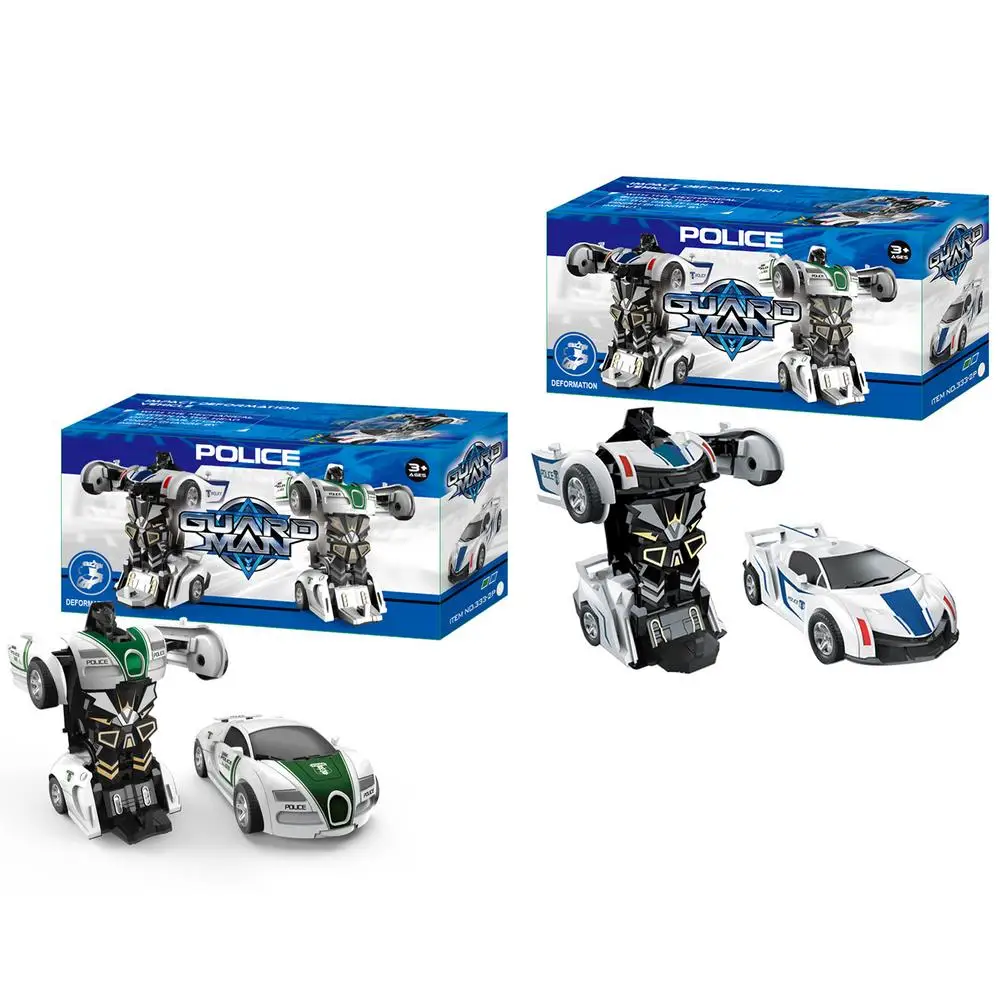 

2 In 1 Transformable Toy Cars Highly-restored Transforming Robot Toys Realistic Car Deformation Toys For Boys' Christmas Gifts
