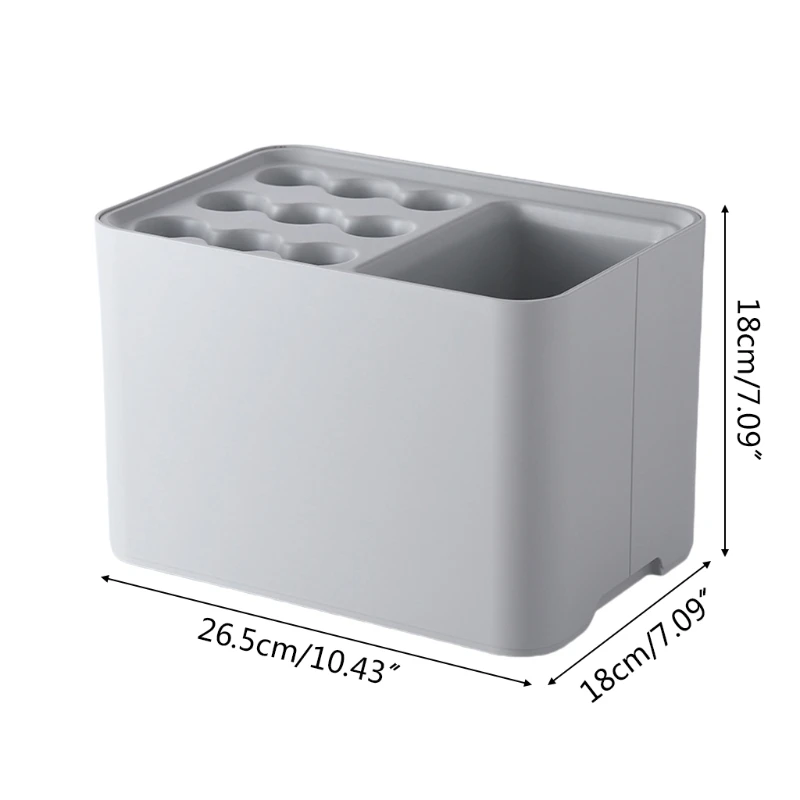 

15 Slots Umbrella Storage Rack with Drain Tray Umbrella Basket Organizer Non-Slip Floor Umbrella Stand for Home Office