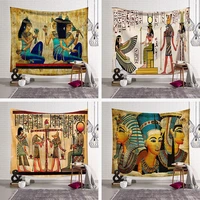 ancient egypt series household hanging tapestry wall hanging tapestry decorative cloth art home decoration accessories bohodecor