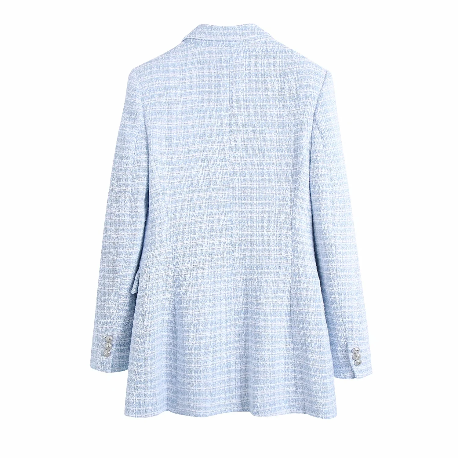 

Women's Woolen Coat 2021 New Spring and Autumn Lapel Long Sleeve Fashion Office Women's Top