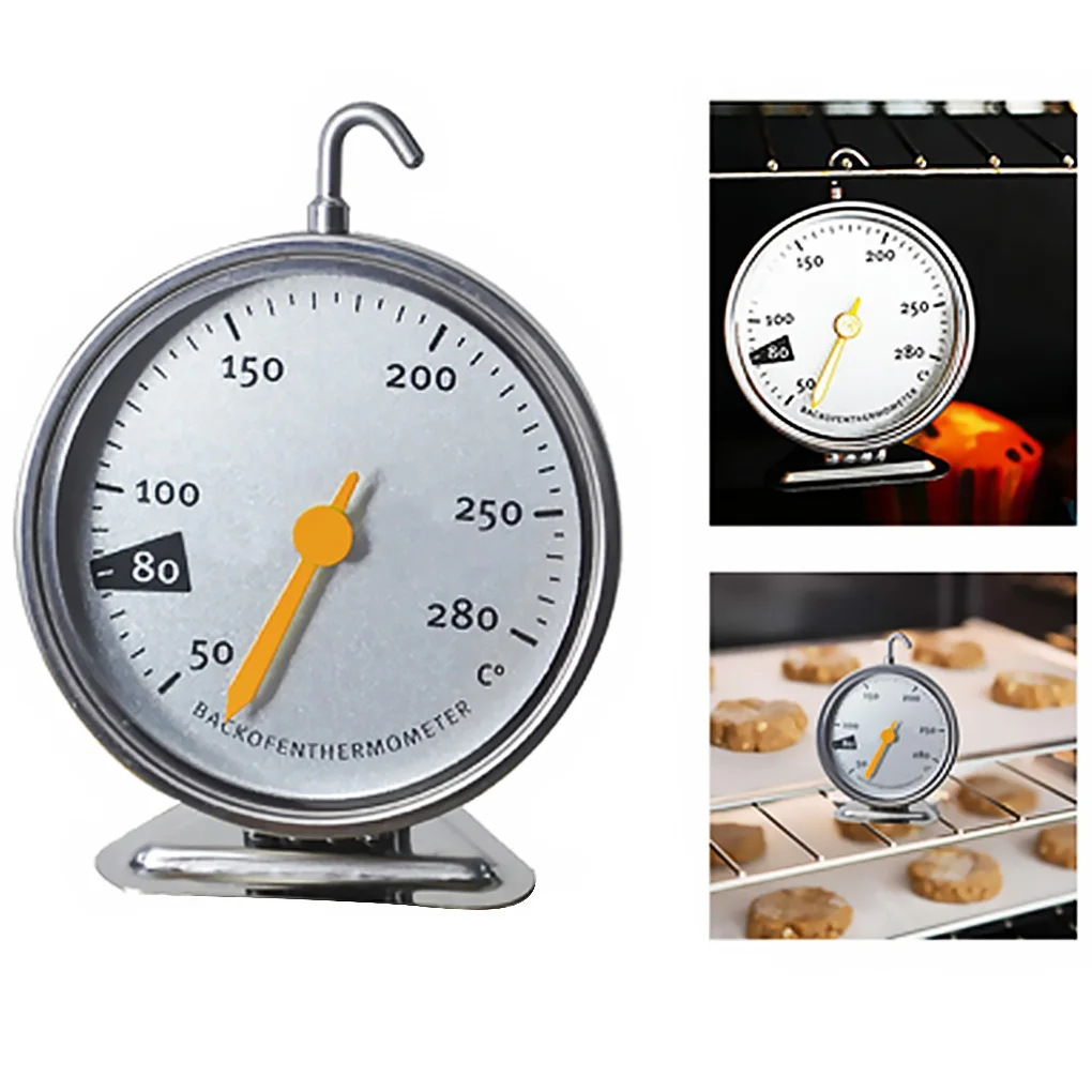 

Кухонный гриль, измеритель температуры мяса, термометр для духовки, жаростойкая посуда для выпечки, 50-280 ℃, термометр для приготовления пищи